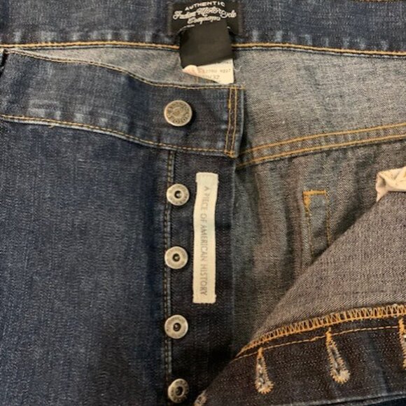 INDIAN MOTORCYLE MENS JEANS  BLUE  SZ (40X32) - Picture 4 of 6